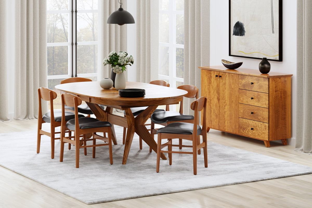 Elroy Double Pedestal Table – Simply Amish