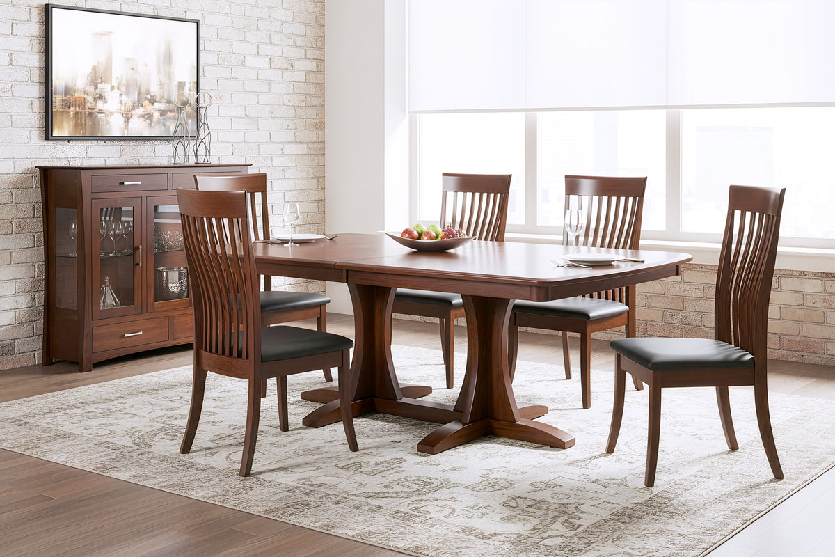 Grace Double Pedestal Table – Simply Amish