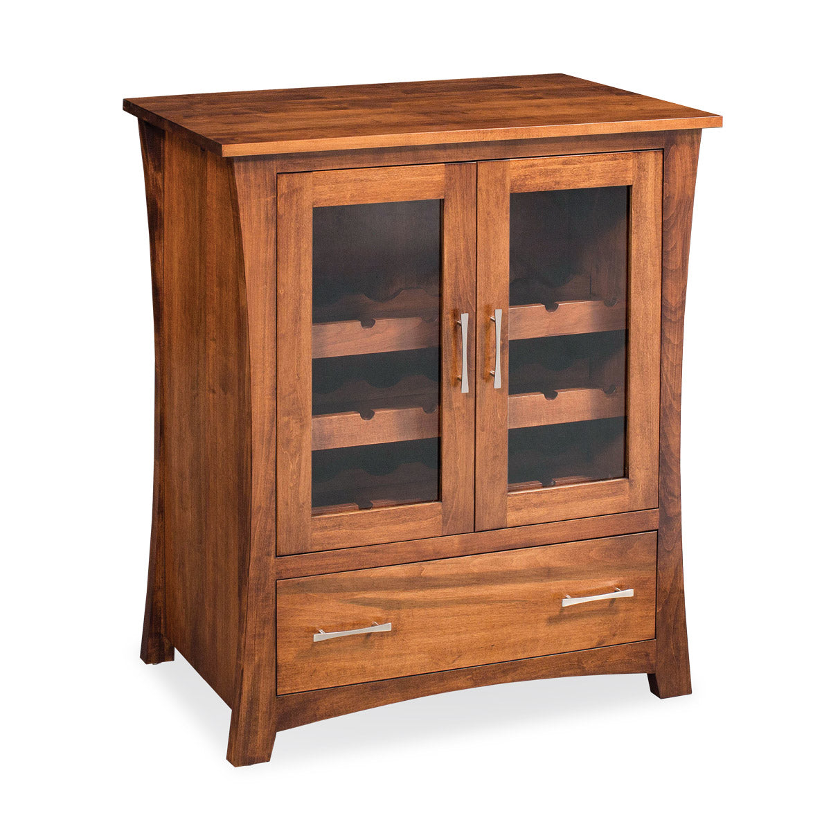 Amish shop bar cabinet