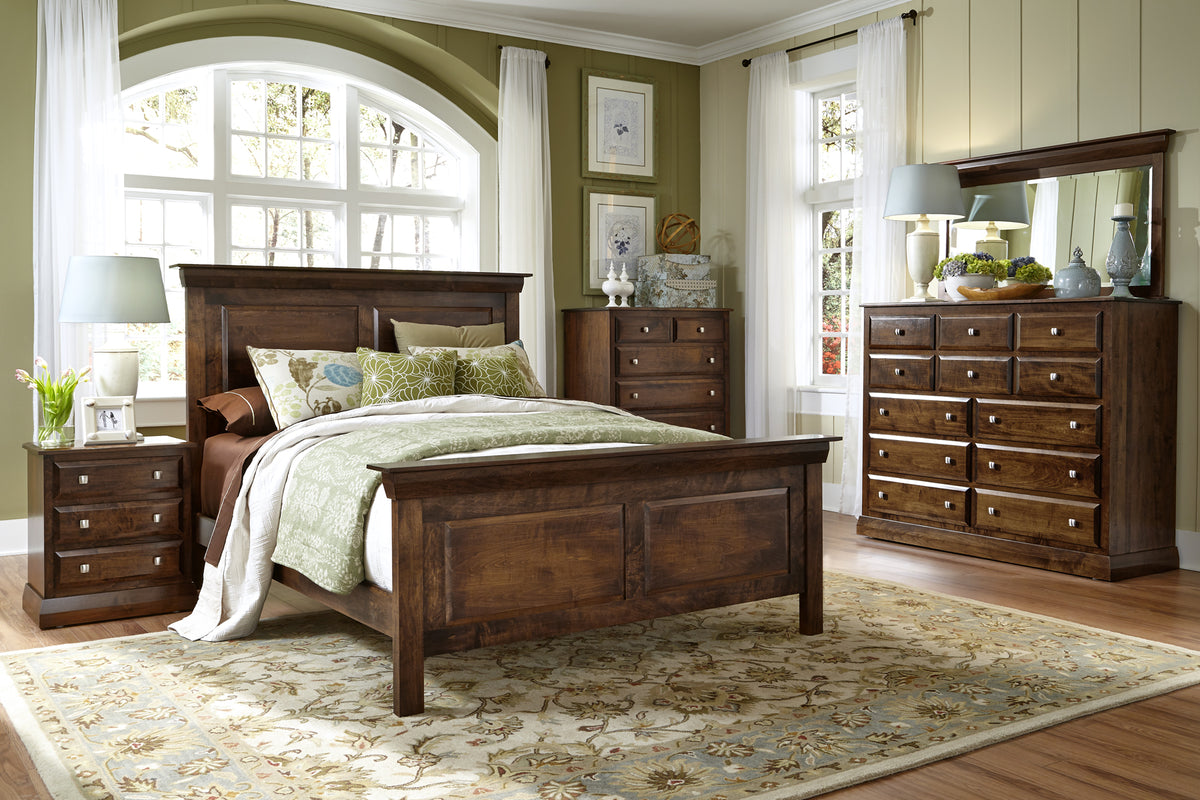 Colburn Panel Bed – Simply Amish