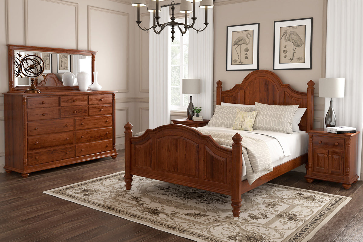 Savannah Panel Bed – Simply Amish
