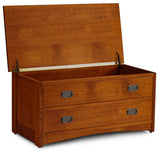 Prairie Mission Blanket Chest with False Fronts