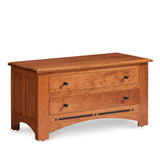 Aspen Blanket Chest with False Fronts and Inlay