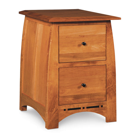 Aspen 2-Drawer File Cabinet with Inlay