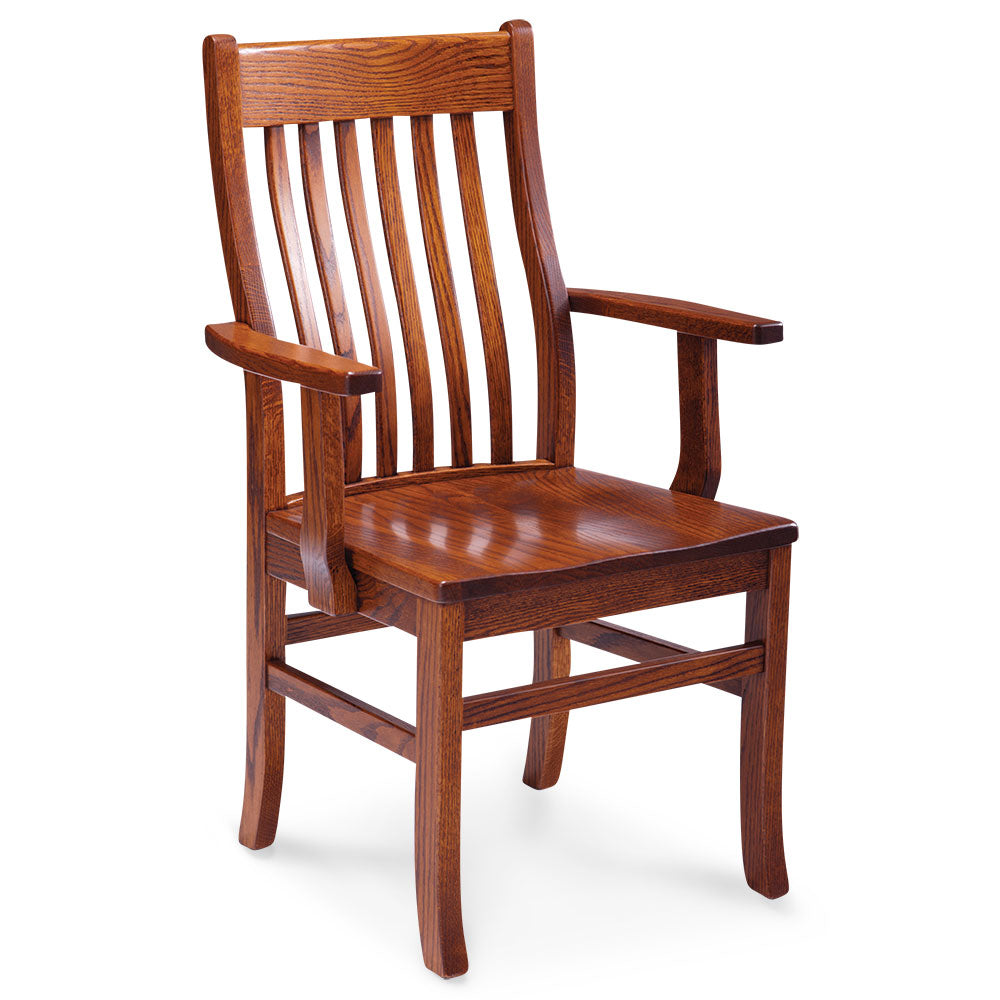 Urbandale II Arm Chair with Lower Back – Simply Amish
