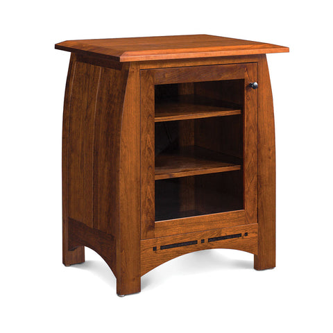 Aspen Media Storage Cabinet with Inlay