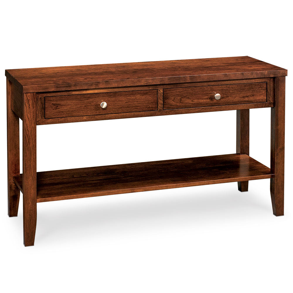 Parkdale Sofa Table with Shelf Simply Amish