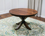 Parkdale Single Pedestal Table - QuickShip