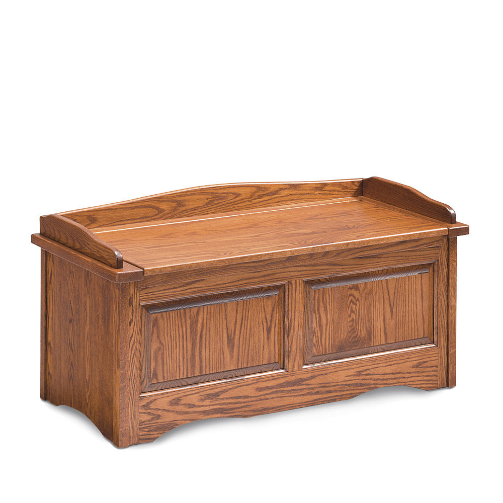 Amish shop storage bench