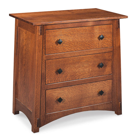 McCoy 3-Drawer Nightstand, Extra Wide
