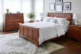 Aspen Panel Bed with Inlay - Express