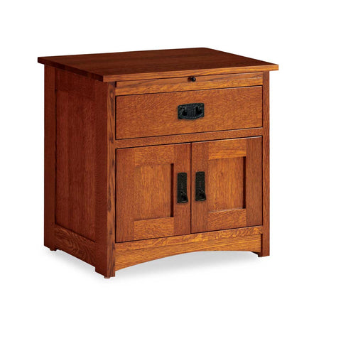 Prairie Mission Deluxe Nightstand with Doors