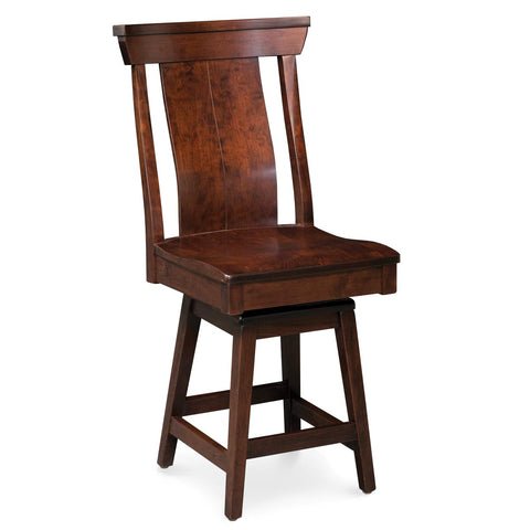 B&O Railroad© Trestle Bridge Swivel Barstool