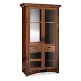 B&O Railroad Trestle Bridge Bar Cabinet