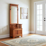 Aspen Hall Seat with Mirror and Inlay