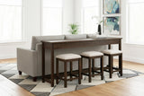Sheffield Backless Stationary Barstool