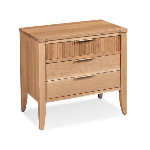 Abigail 3-Drawer Nightstand