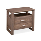 Bennett 2-Drawer Nightstand with Opening