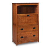 Prairie Mission Laptop Cabinet with File Drawer