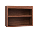 Variable Bridge Top Unit, Open Shelves and One Adjustable Shelf, 12"d