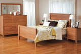 Justine Panel Bed with Footboard Storage