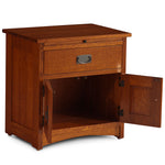 Prairie Mission Nightstand with Doors