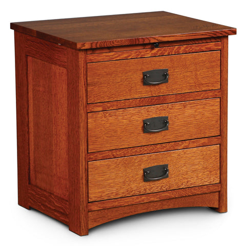 Prairie Mission Nightstand with Drawers