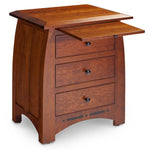 Aspen Nightstand with Drawers and Inlay