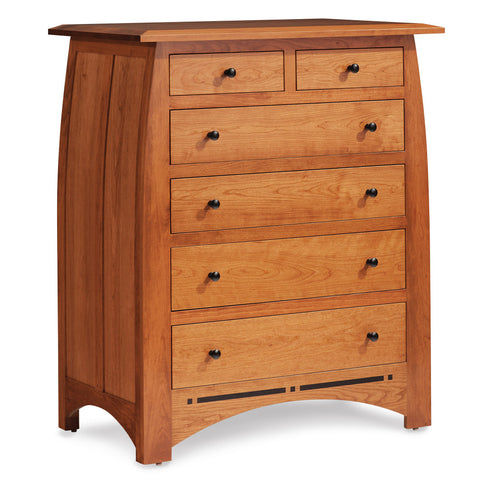Aspen 6-Drawer Chest with Inlay