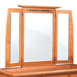 Aspen Tri-View Dresser Mirror with Inlay
