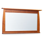 Aspen Bureau Mirror with Inlay, Medium