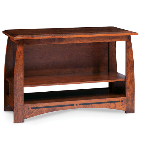 Aspen Open TV Stand with Inlay, 48"