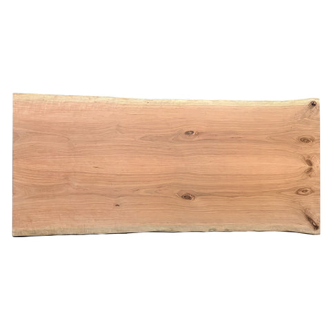 Live Edge Dining Table Top - Character Cherry - 96" - EL-22020
