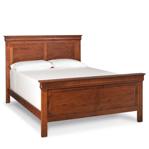 Louis Philippe Panel Bed