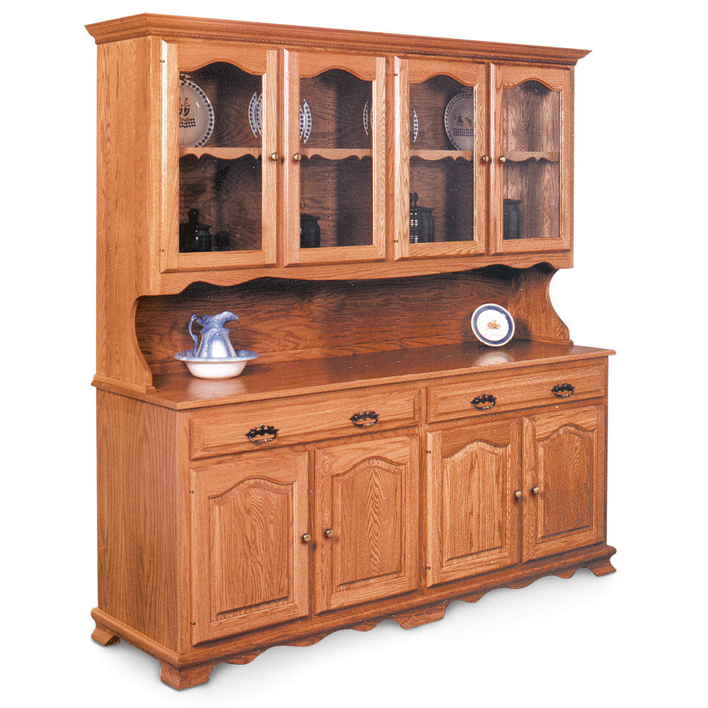 Classic Open Hutch 75½ Simply Amish