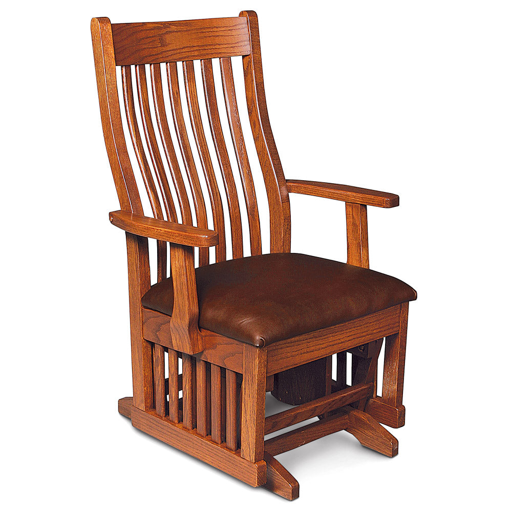 Amish glider chair best sale