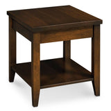 Crawford End Table with Shelf