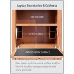 Loft Laptop Cabinet with File Drawer