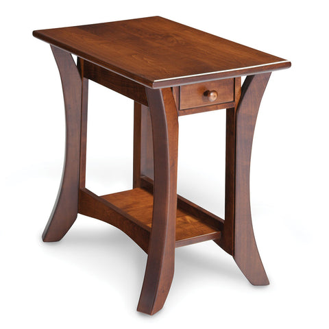 Park Avenue 1-Drawer Open Chair Side Table