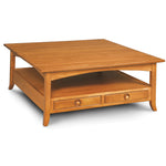 Shaker Hill 4-Drawer Square Coffee Table
