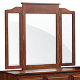 Shaker Tri-View Mirror
