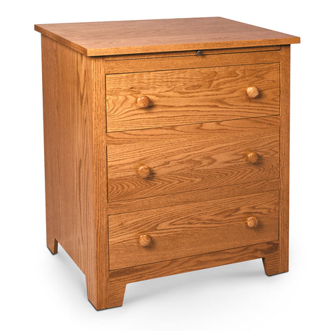 Shaker Deluxe Nightstand with Drawers