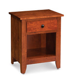Shenandoah Nightstand with Opening on Bottom