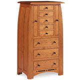 Aspen Jewelry Armoire with Inlay