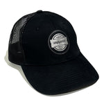 Simply Amish Snapback Meshback Cap - Leather Seal