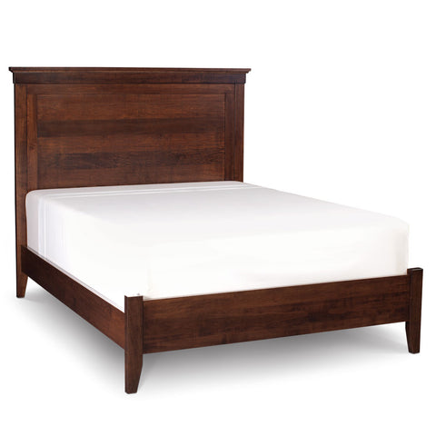 Crawford Panel Bed with Footboard Storage
