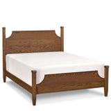Hamptons Curved Panel Bed