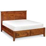 Shenandoah Deluxe Bed with Footboard Storage