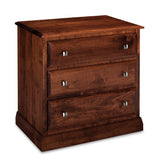 Colburn 3-Drawer Nightstand, Extra Wide