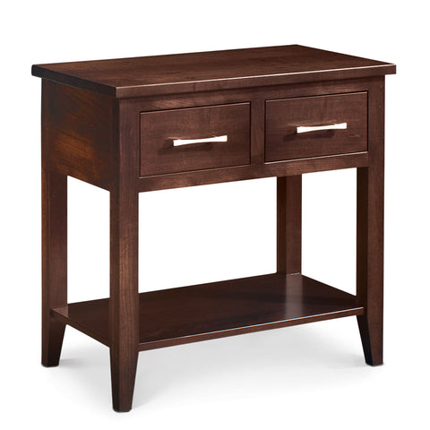 Crawford Nightstand Table, Extra Wide